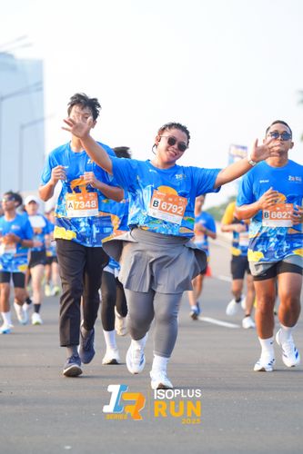 Race photo from ISOPLUS RUN 2025 - JAKARTA