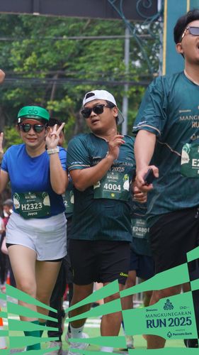 Race photo from Mangkunegaran Run 2025