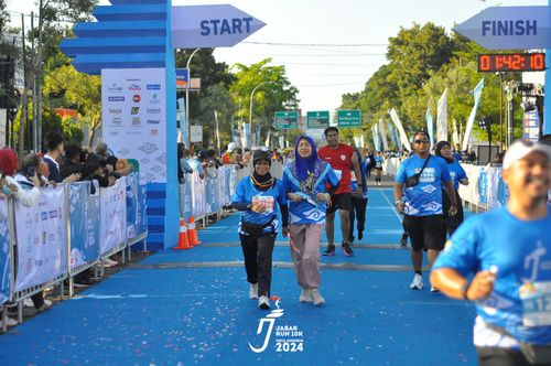Race photo from Jabar Run 10K 2024