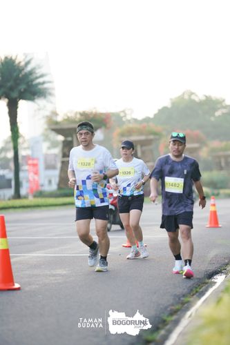 Race photo from Taman Budaya x BOGORUN 2025
