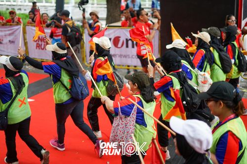 Race photo from ONE RUN 10K 2025