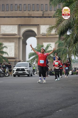 Race photo from Kediri Half Marathon 2025