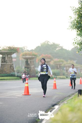 Race photo from Taman Budaya x BOGORUN 2025