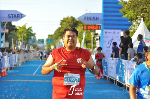 Race photo from Jabar Run 10K 2024