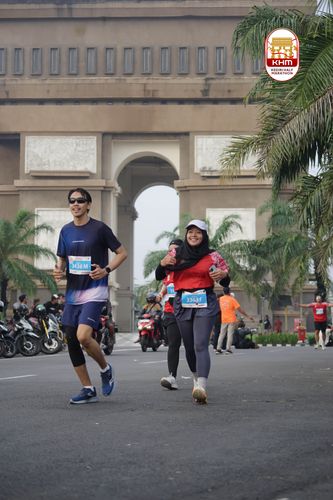 Race photo from Kediri Half Marathon 2025
