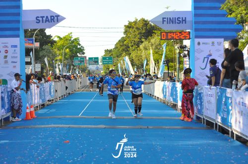 Race photo from Jabar Run 10K 2024