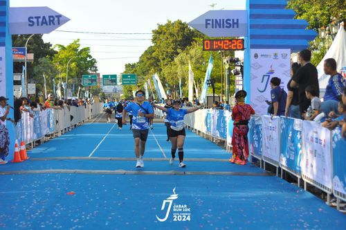 Race photo from Jabar Run 10K 2024