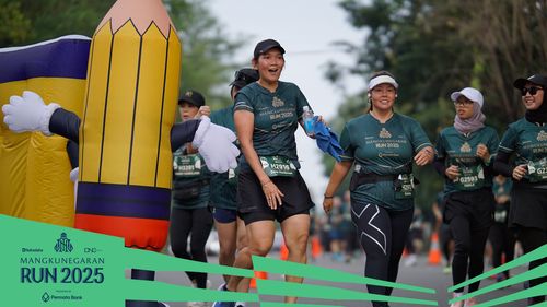 Race photo from Mangkunegaran Run 2025