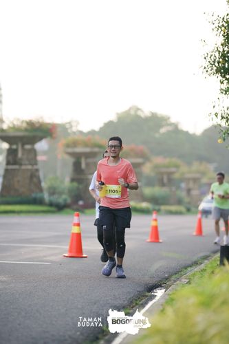 Race photo from Taman Budaya x BOGORUN 2025
