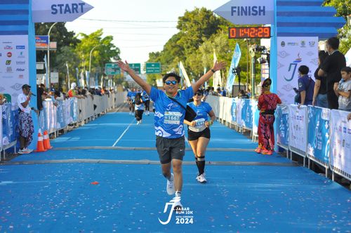 Race photo from Jabar Run 10K 2024