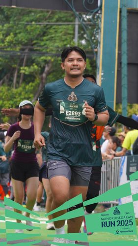 Race photo from Mangkunegaran Run 2025