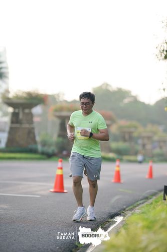 Race photo from Taman Budaya x BOGORUN 2025