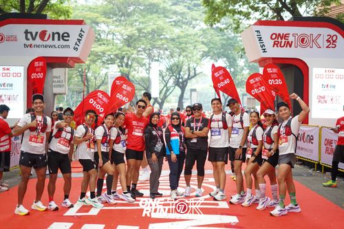 Race photo from ONE RUN 10K 2025