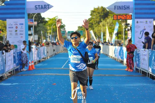 Race photo from Jabar Run 10K 2024