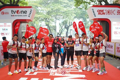 Race photo from ONE RUN 10K 2025