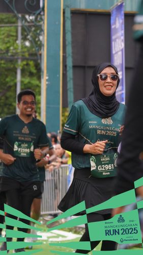 Race photo from Mangkunegaran Run 2025