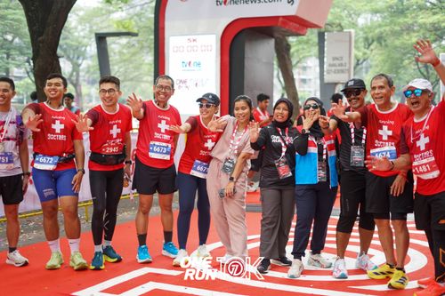 Race photo from ONE RUN 10K 2025