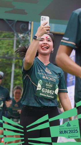 Race photo from Mangkunegaran Run 2025