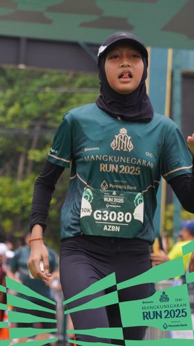 Race photo from Mangkunegaran Run 2025