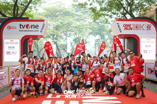 Race photo from ONE RUN 10K 2025
