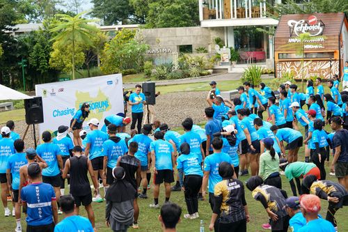 Race photo from Chasing Bogorun 2025