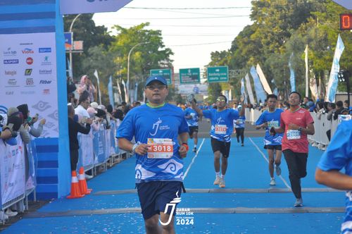 Race photo from Jabar Run 10K 2024