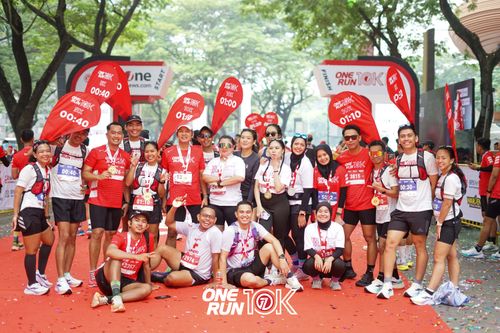 Race photo from ONE RUN 10K 2025