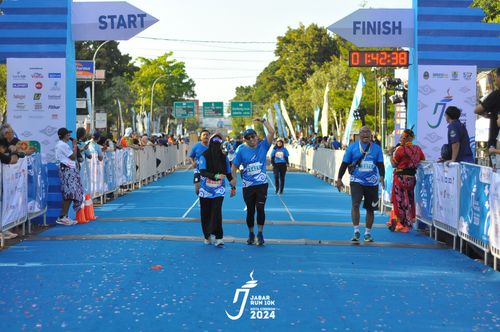 Race photo from Jabar Run 10K 2024