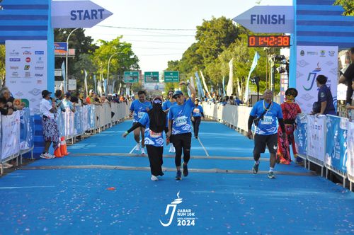 Race photo from Jabar Run 10K 2024