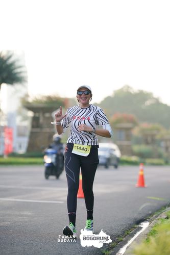 Race photo from Taman Budaya x BOGORUN 2025