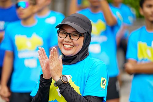 Race photo from Chasing Bogorun 2025