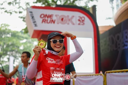 Race photo from ONE RUN 10K 2025