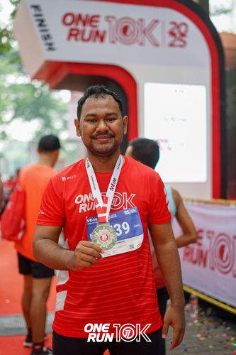 Race photo from ONE RUN 10K 2025