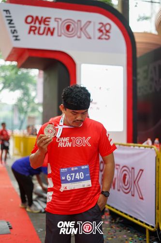 Race photo from ONE RUN 10K 2025