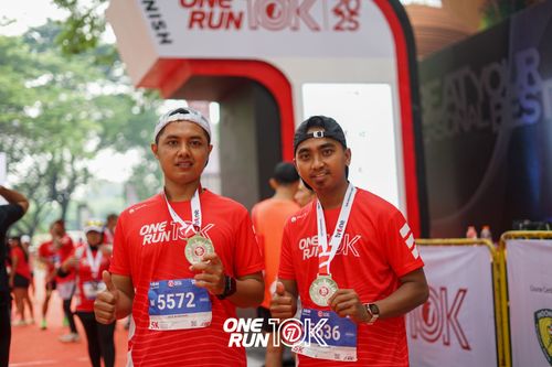 Race photo from ONE RUN 10K 2025