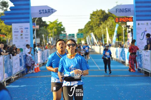 Race photo from Jabar Run 10K 2024