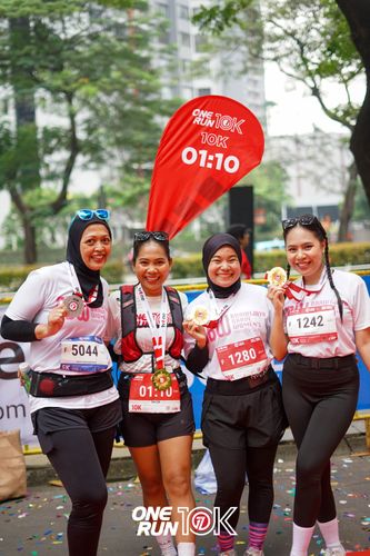 Race photo from ONE RUN 10K 2025
