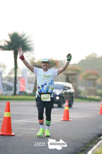 Race photo from Taman Budaya x BOGORUN 2025