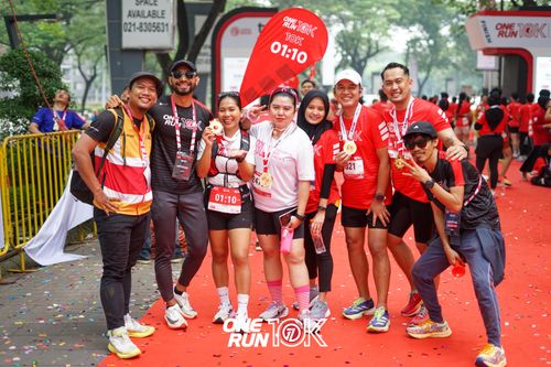 Race photo from ONE RUN 10K 2025