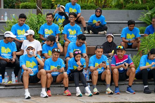 Race photo from Chasing Bogorun 2025