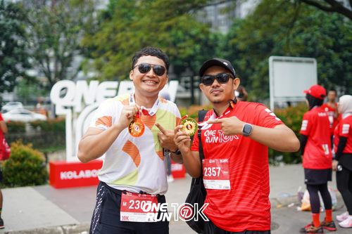 Race photo from ONE RUN 10K 2025
