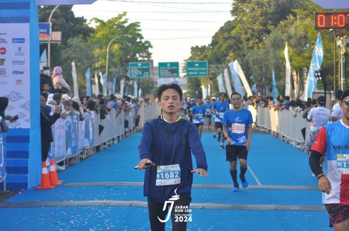 Race photo from Jabar Run 10K 2024