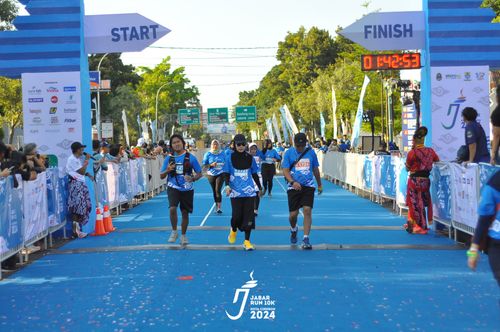 Race photo from Jabar Run 10K 2024