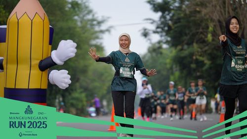 Race photo from Mangkunegaran Run 2025