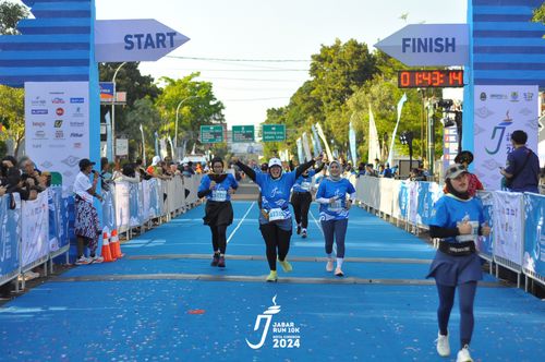 Race photo from Jabar Run 10K 2024