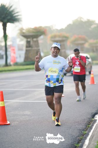 Race photo from Taman Budaya x BOGORUN 2025