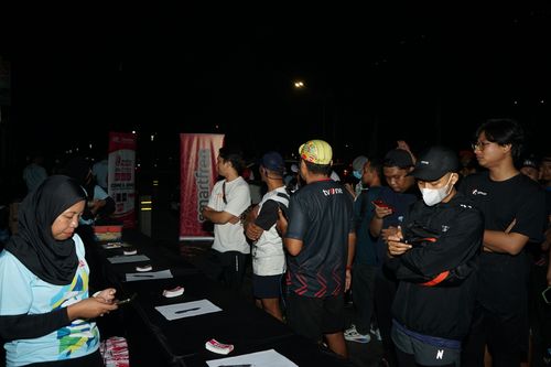 Race photo from Smartfren Run 2024 Vibes
