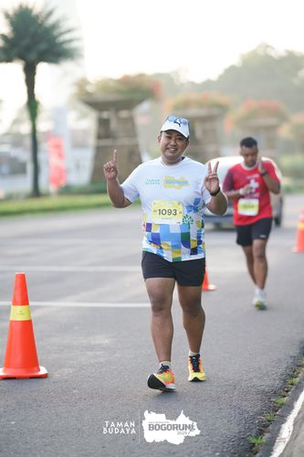 Race photo from Taman Budaya x BOGORUN 2025