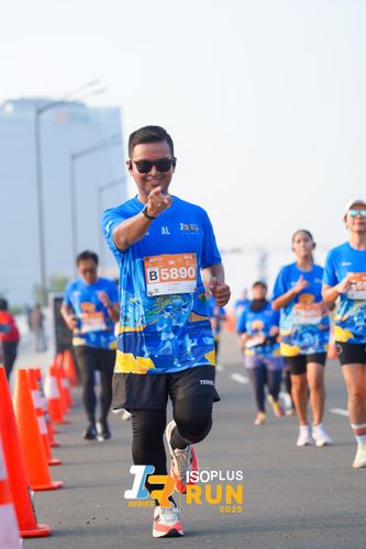 Race photo from ISOPLUS RUN 2025 - JAKARTA