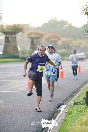 Race photo from Taman Budaya x BOGORUN 2025